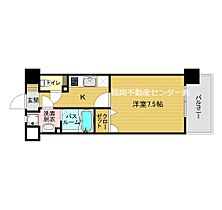 福岡県福岡市博多区築港本町（賃貸マンション1K・8階・24.60㎡） その2