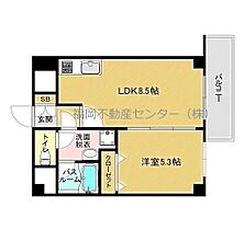 福岡県福岡市博多区博多駅南３丁目（賃貸マンション1LDK・6階・33.71㎡） その2