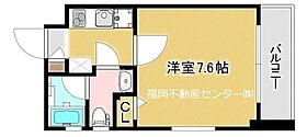 福岡県福岡市博多区博多駅東３丁目（賃貸マンション1K・4階・24.95㎡） その1