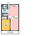 シャトー桐野3階5.3万円