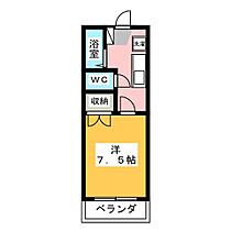 ロイヤルマンション本郷II  ｜ 愛知県江南市古知野町本郷（賃貸マンション1K・1階・20.88㎡） その2