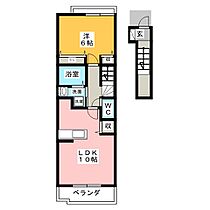 ラフィネ　ジェンテ  ｜ 愛知県江南市高屋町西町（賃貸アパート1LDK・2階・42.80㎡） その2