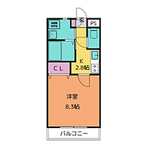 ヴァンベール野白 202 ｜ 愛知県江南市野白町野白2（賃貸マンション1K・2階・26.39㎡） その2