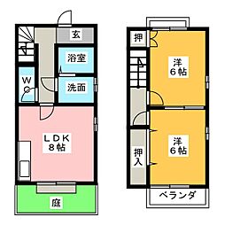 🉐敷金礼金0円！🉐DUPLEX米庄B棟