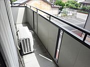 南向きで日当たりの良いベランダです。