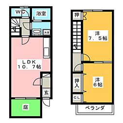 🉐敷金礼金0円！🉐プラッサムコート小郷 B棟