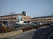 病院「布袋病院まで650m」