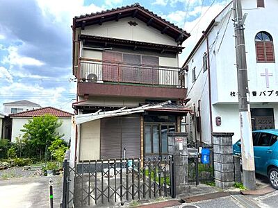 外観：外観　閑静な住宅地です　新築用地としてもご検討ください