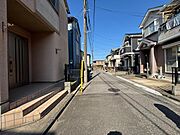 落ち着いた住宅街で、ゆったりと暮らすことができます。