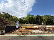 4号棟の様子です。綺麗な整形地となっています。4/17撮影