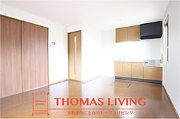 ル・クレールやつえ A棟 102 1階2LDKのリビング/ダイニング