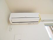 冷暖房が備わっています。