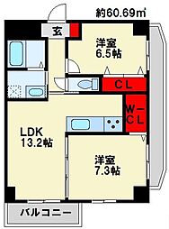 TGボナール浅川台 B棟 7階/701