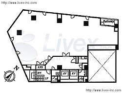新横浜メグロビルの間取図画像