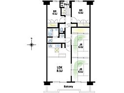 間取図画像 4LDK