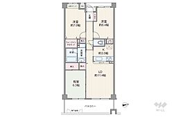 間取図画像 3LDK