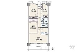間取図画像 3LDK