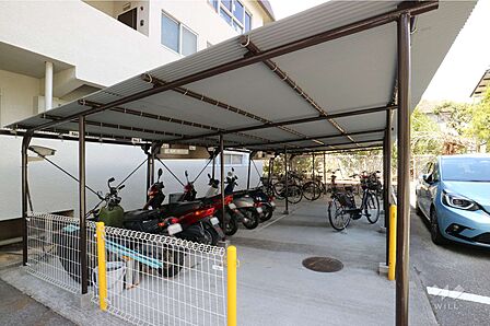 駐輪場、バイク置場