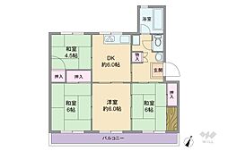 間取図画像 4DK