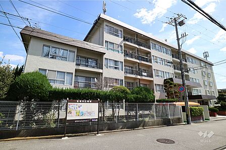 宝塚御殿山マンションの外観(北西側から)