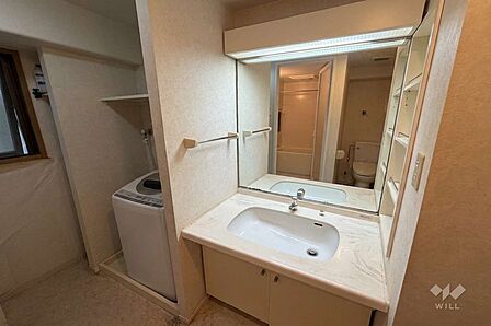 洗面室、CG加工しております！入居後のイメージの参考にご覧下さい！