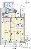 アドバンス西梅田フォルン  ｜ 大阪府大阪市福島区吉野1丁目（賃貸マンション1LDK・2階・35.78㎡） その2