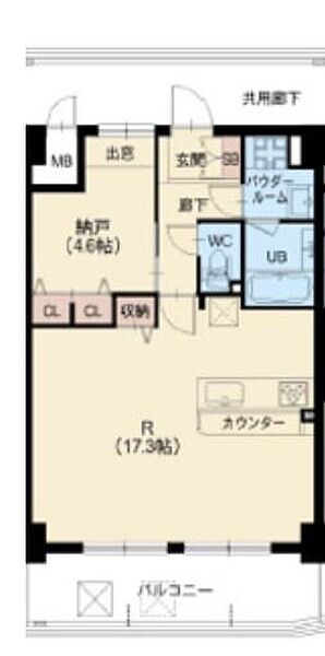 エクシアテラス梅田 ｜大阪府大阪市北区大淀中1丁目(賃貸マンション1LDK・4階・50.02㎡)の写真 その2