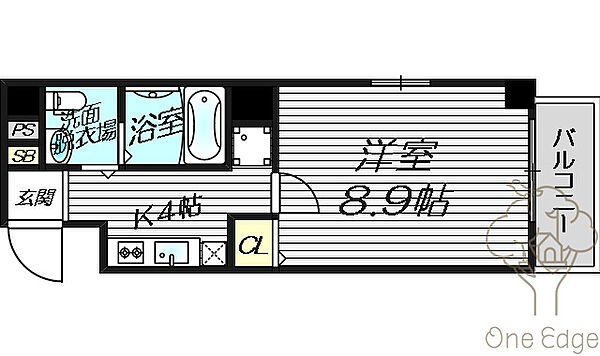 マティエール東梅田 ｜大阪府大阪市北区野崎町(賃貸マンション1K・5階・29.41㎡)の写真 その2