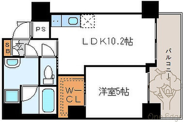 ノルデンハイム天神橋アドバンス ｜大阪府大阪市北区本庄東1丁目(賃貸マンション1LDK・15階・41.37㎡)の写真 その2