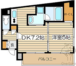 大阪府大阪市北区大淀中1丁目（賃貸マンション1DK・7階・34.03㎡） その2