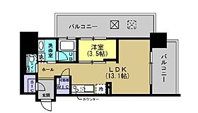 ベネチア天満橋  ｜ 大阪府大阪市北区天満橋3丁目（賃貸マンション1LDK・8階・44.73㎡） その2