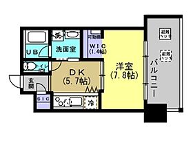 ベネチア天満橋  ｜ 大阪府大阪市北区天満橋3丁目（賃貸マンション1DK・13階・35.40㎡） その2