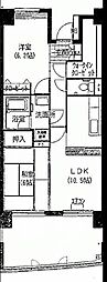 グリーンスパーク109 2LDKの間取図画像