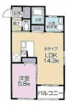 Lu-che(日吉）  ｜ 神奈川県横浜市港北区下田町3丁目（賃貸マンション1LDK・2階・45.70㎡） その2