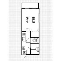 神奈川県川崎市中原区井田中ノ町（賃貸アパート1K・2階・19.00㎡） その2