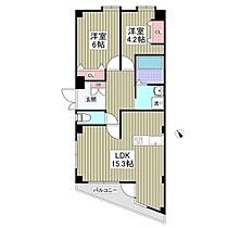 神奈川県川崎市高津区東野川2丁目（賃貸マンション2LDK・1階・59.13㎡） その2