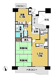 間取図画像 3LDK