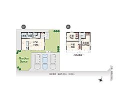 袖ケ浦市奈良輪24-P1　新築戸建2号棟