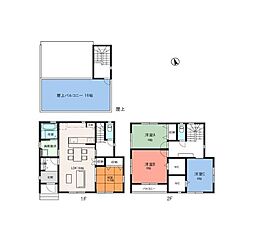 大網白里市大竹　新築戸建A号棟