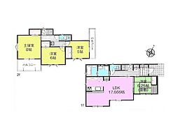 袖ケ浦市奈良輪24-P1　新築戸建1号棟
