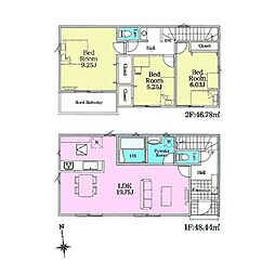 船橋市芝山6丁目23-2期　新築戸建6号棟