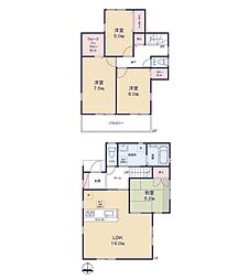 柏市第3増尾4丁目　新築戸建3号棟