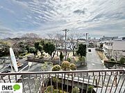 バルコニーからの眺望。