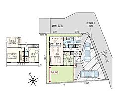 千葉市若葉区桜木3丁目13期　新築戸建1号棟