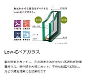 夏の熱気をカットし、冬の暖気を逃がさない高遮熱断熱複層ガラス。紫外線を大幅にカット、不快な結露も抑制し、カビや腐食対策にも効果的です。