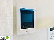 施工例写真：お留守番も安心のTVモニター付きインターホン