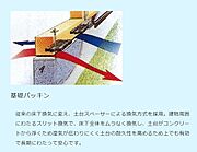 建物周囲にわたるスリット換気で、床下全体をムラなく換気し、土台がコンクリートから浮くため湿気が伝わりにくく土台の耐久性を高めるため上でも有効で長期にわたって安心です。