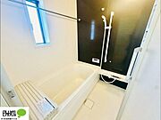 施工例写真：1日の疲れを癒す浴室休日の日はお子様とのコミュニケーションの場として
