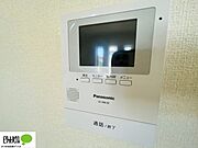 施工例写真　お留守番も安心のTVモニター付きインターホン