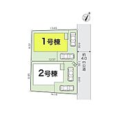 区画図：1号棟